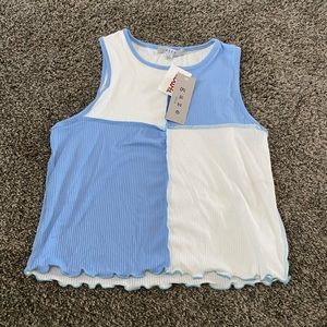 Color Block Tank Top